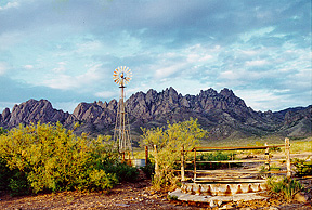 The Organ Mountains by Southern New Mexico Nature Photographer Frank Parrish